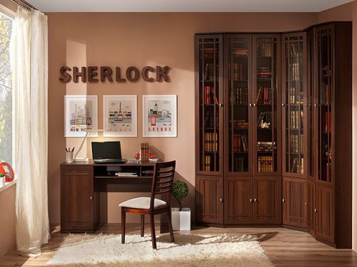 Акция на мебель серии SHERLOCK (орех шоколадный) - до 31.05.2024 !